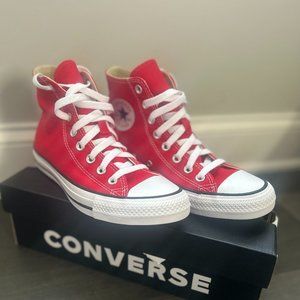 UNISEX CONVERSE ALL STAR HI RED